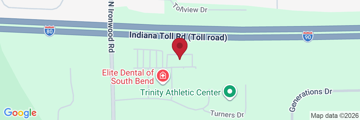 Map showing facility locations