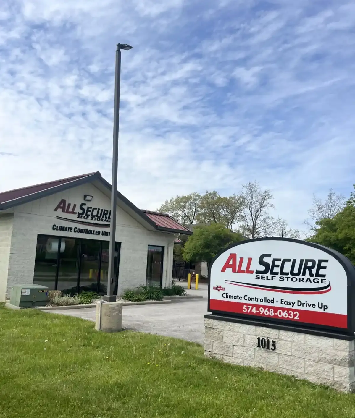 Front of All Secure Storage University