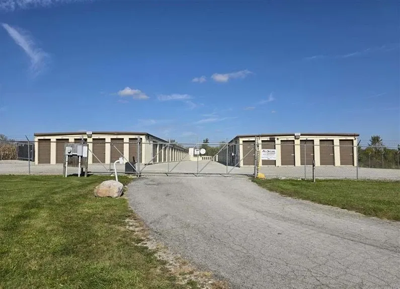 Entrance gate to the Kendallville facility.